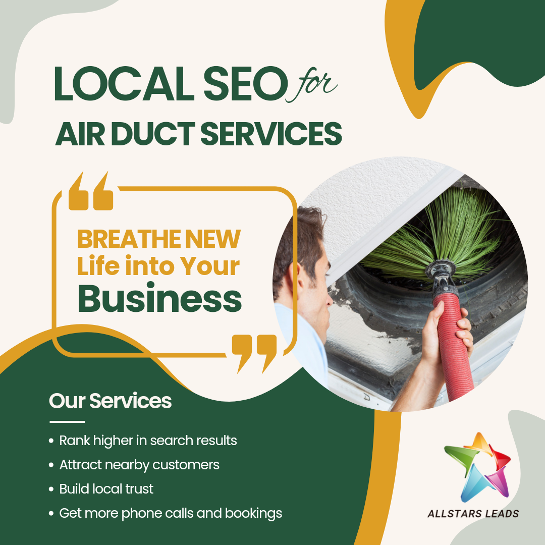 Local Seo for Air Duct Cleaning Small Businesses in Calgary