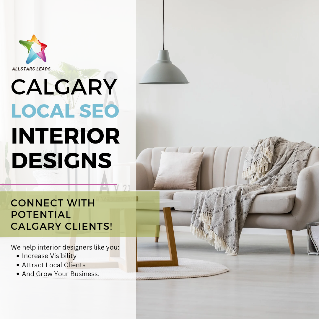 Local SEO Services for Interior Design in Calgary