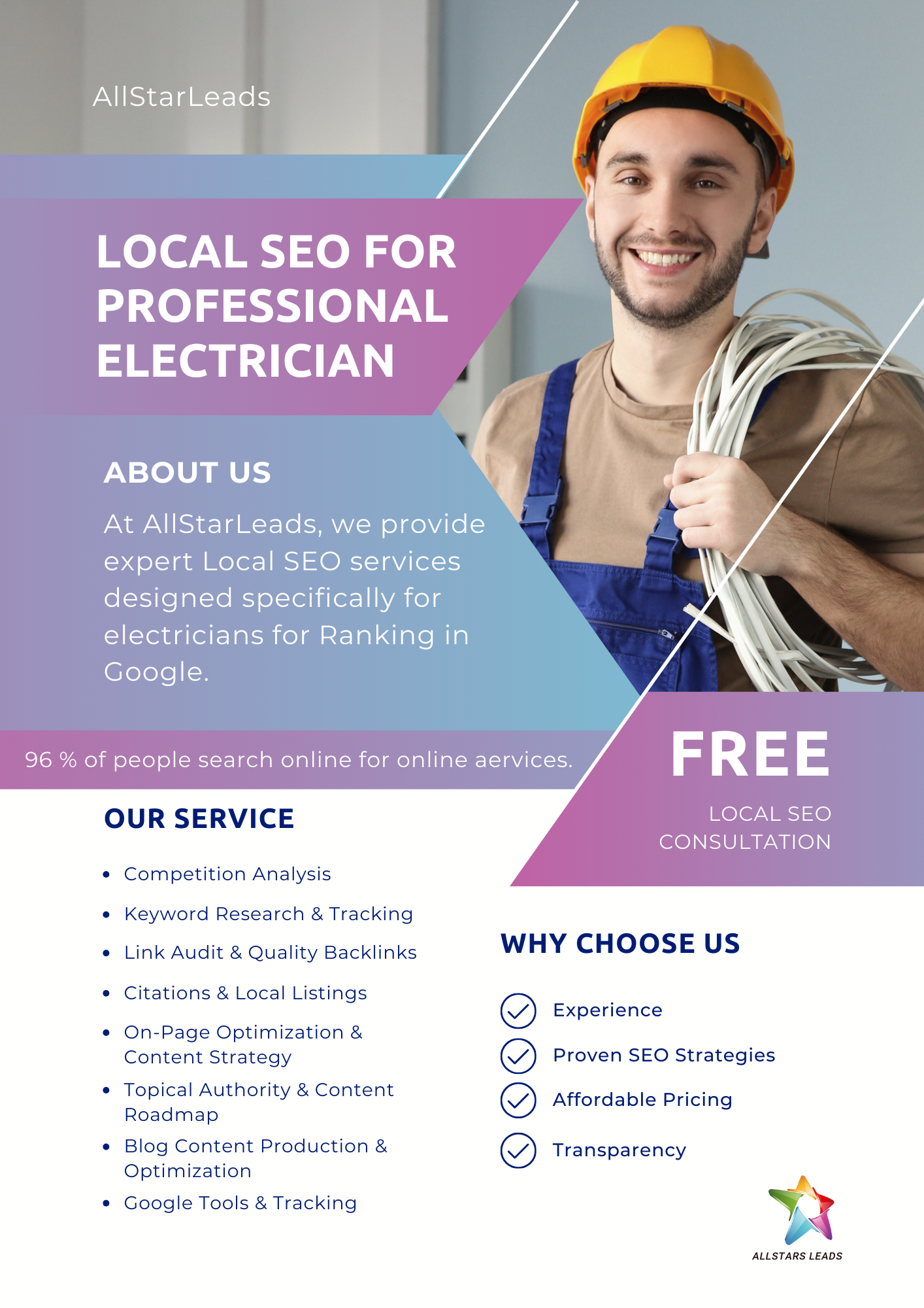 Local SEO for Electricians in Calgary