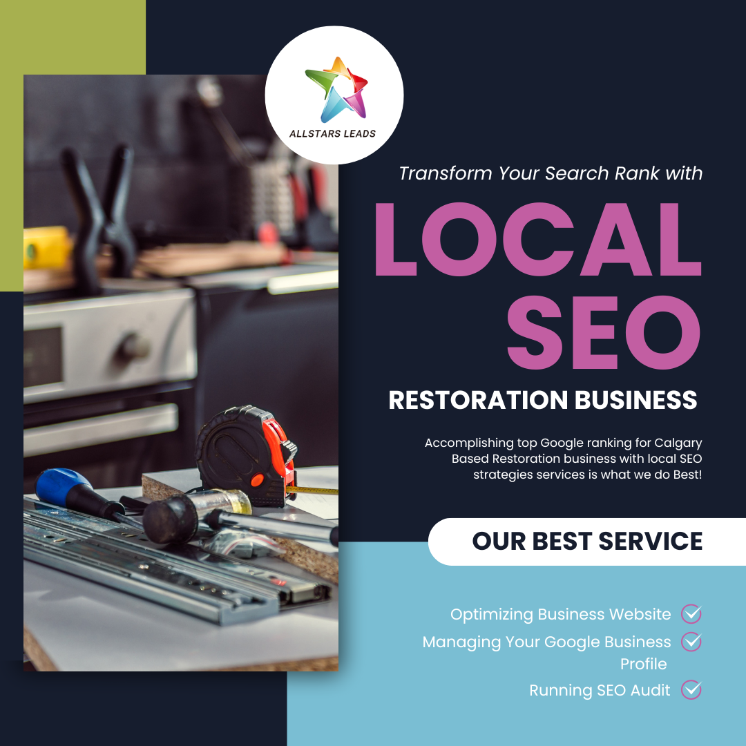 Local SEO Services for Restoration Companies in Calgary