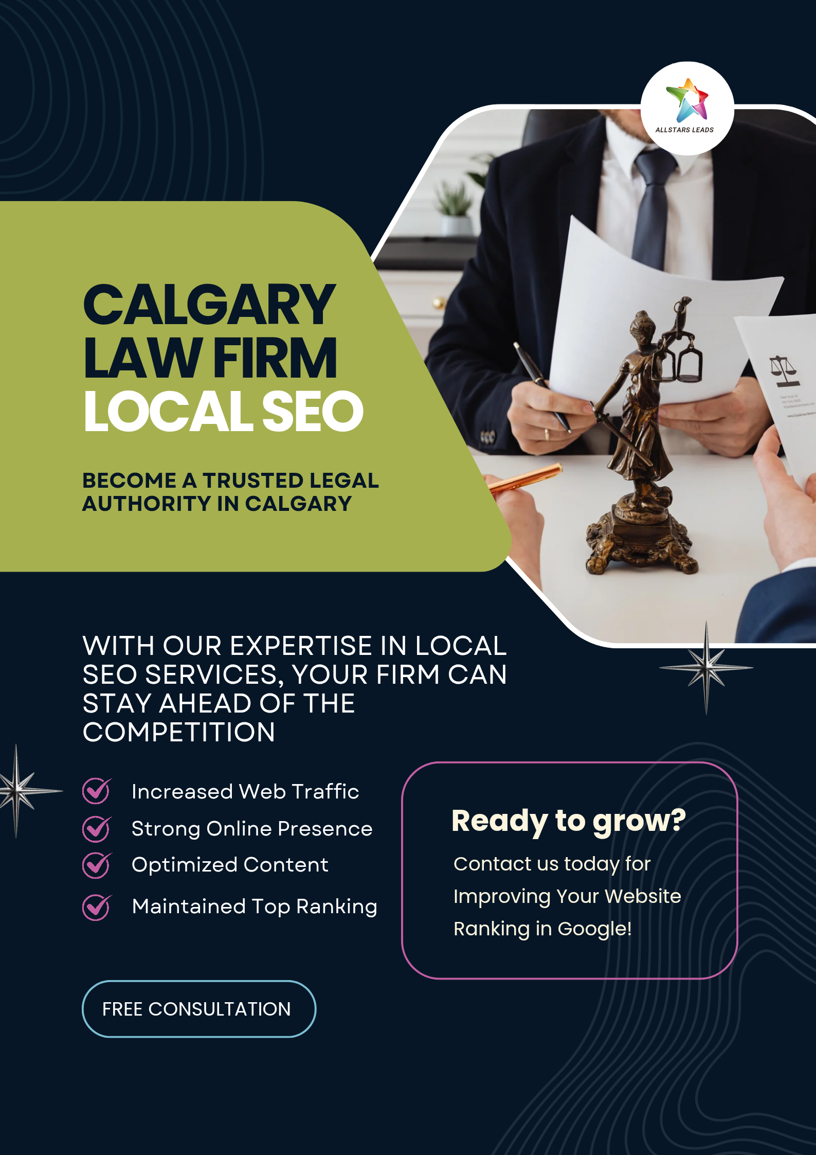 Local SEO services for Lawyers and Law firms in Calgary
