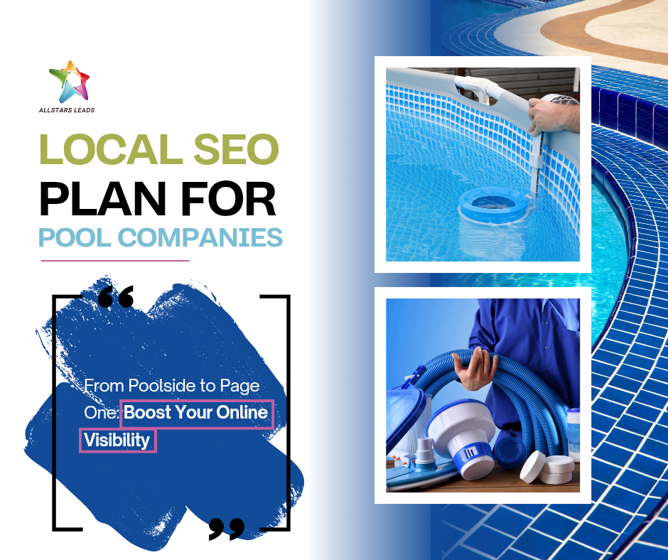Local SEO services for Pool Companies in Calgary