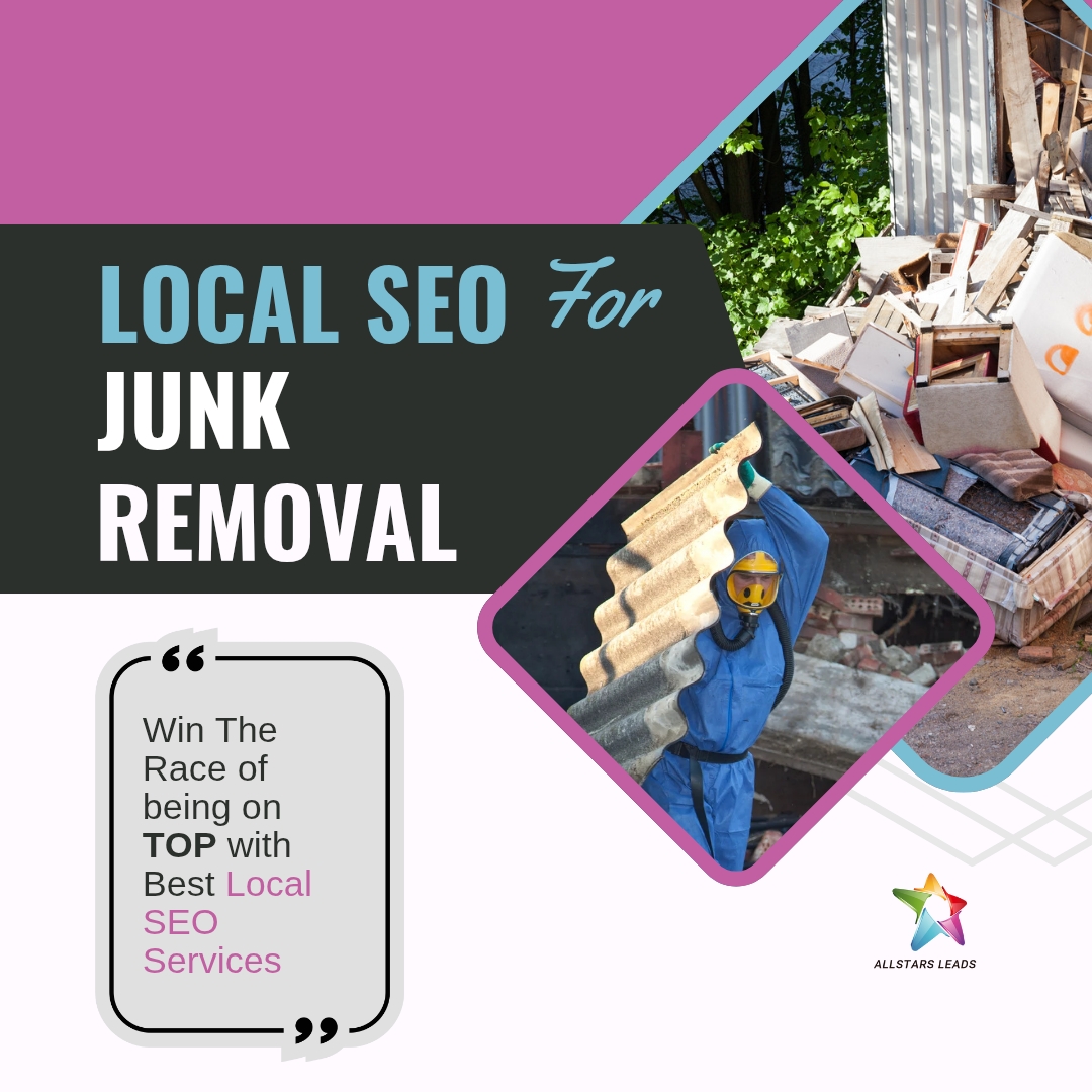 With AllStarsLeads, you’ll see measurable results that put your junk removal business ahead of competitors.